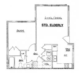 Autumn Manor - Elderly 1 Bedroom Unit