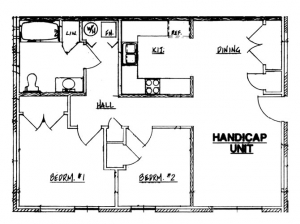 Autumn Manor - Handicap 2 Bedroom Unit