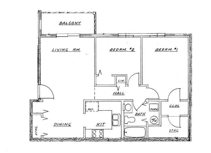 Cedar Grove Phase I - 2 Bedroom Unit