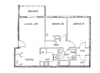 Cedar Grove Phase I - 2 Bedroom Unit