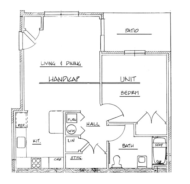 Cedar Grove Phase II - One Bedroom (Handicap)