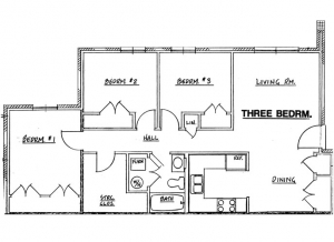 Northside Phase I - 3 Bedroom Unit