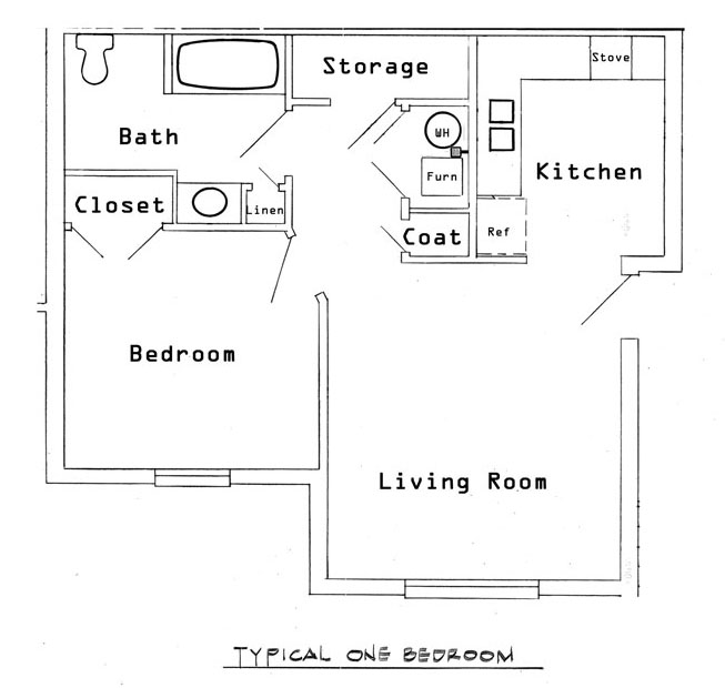 Sunset Village - One Bedroom Elderly